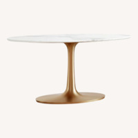 Crate & Barrel Nero Dining Table