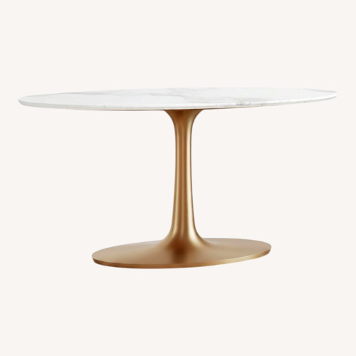 Used Crate & Barrel Nero Dining Table for sale on AptDeco