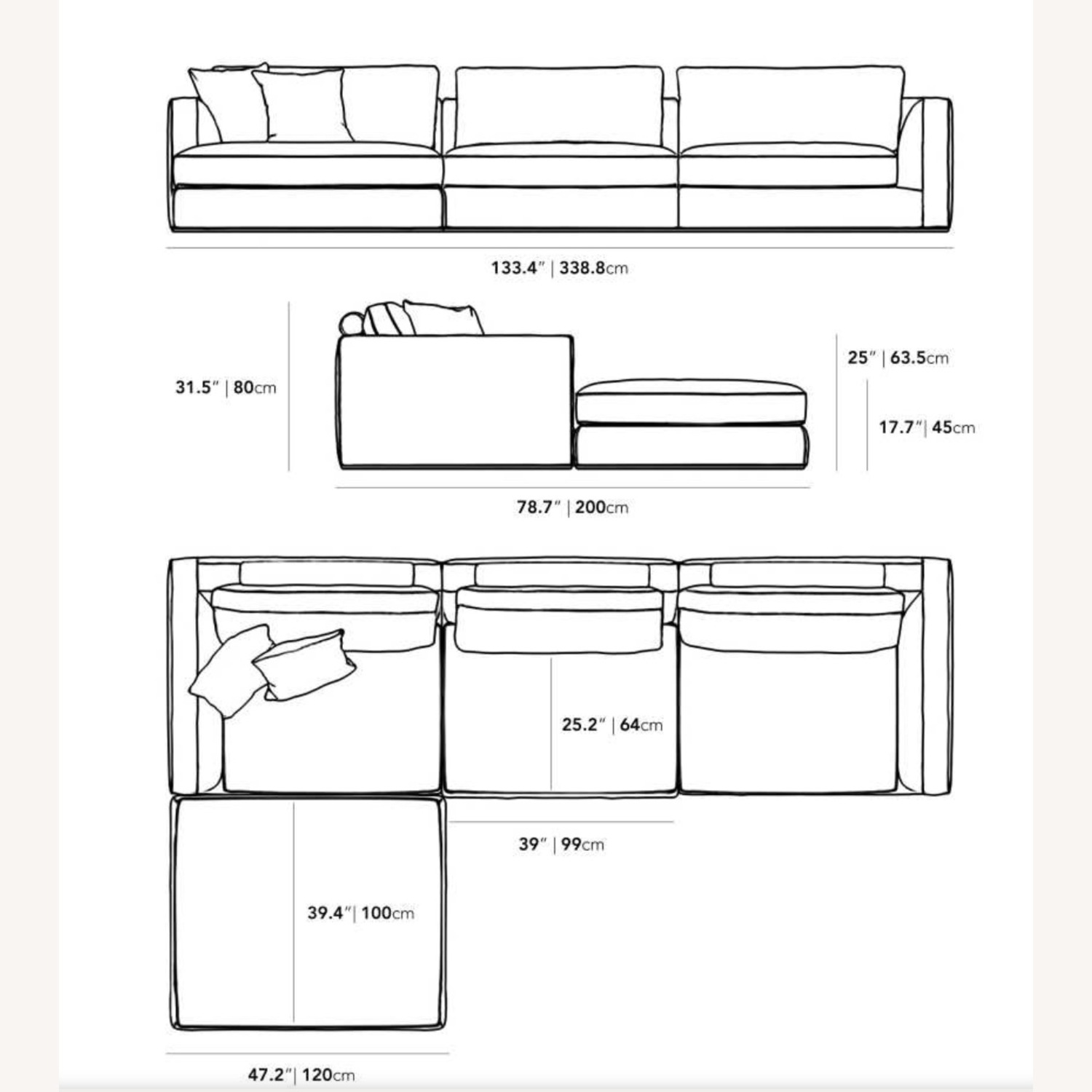 Rove Concepts Milo 3+ Seater Sofa - image-2