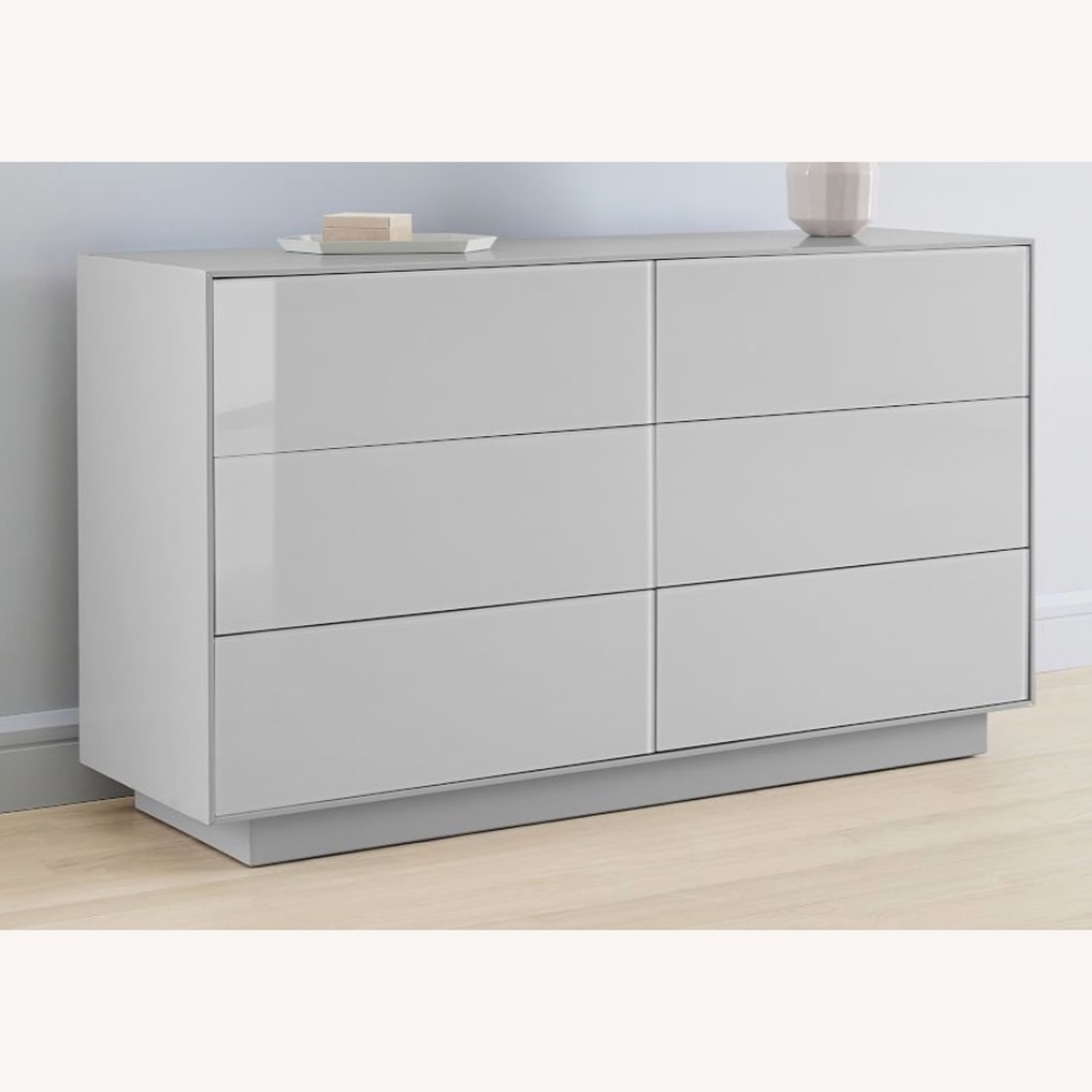 West Elm Emilia White Dresser - image-2