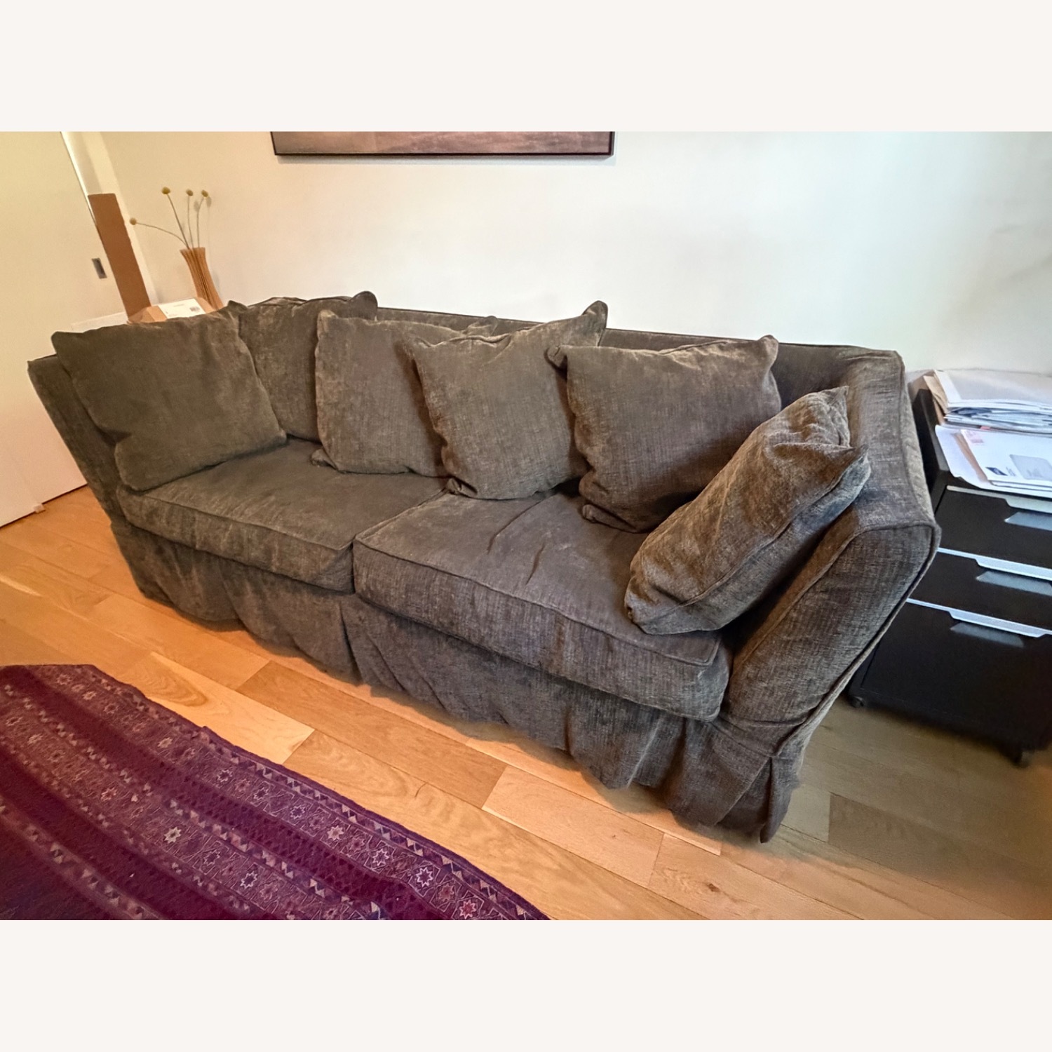 Crate & Barrel Queen Sleeper Sofa - image-2