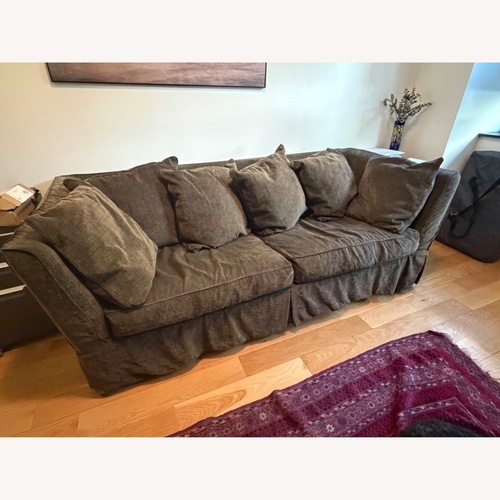 Used Crate & Barrel Queen Sleeper Sofa  for sale on AptDeco