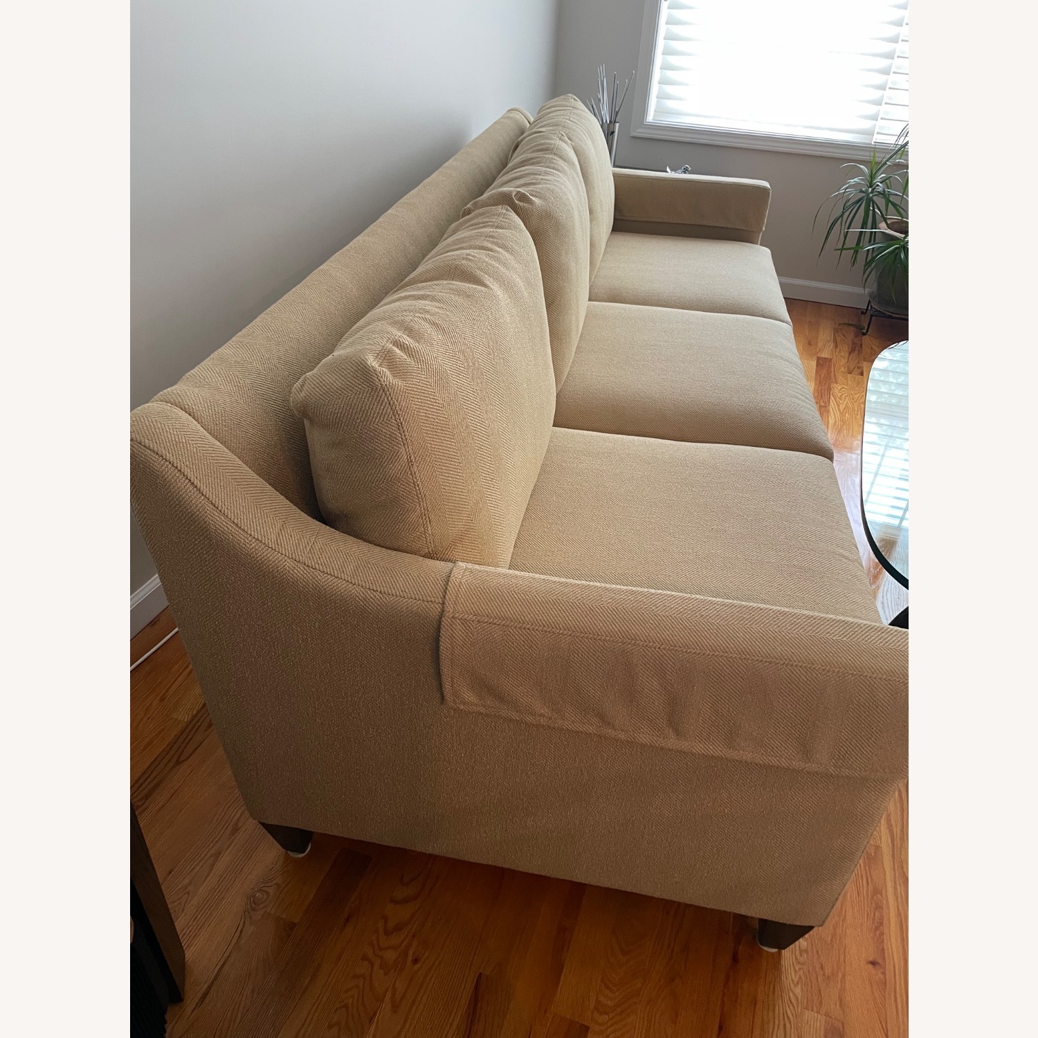 Ethan Allen Natural 3+ Seater Sofa - image-2