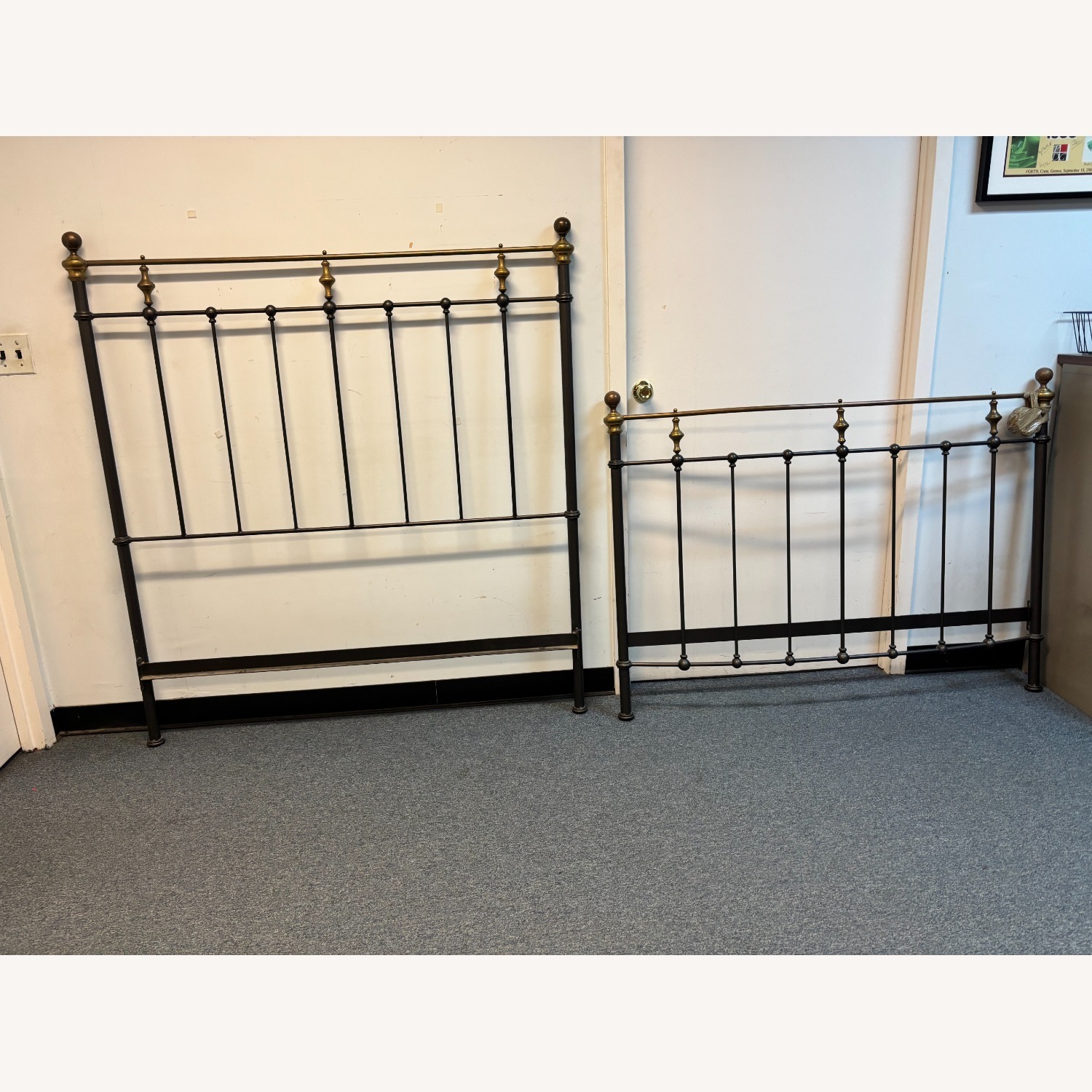 Charles P. Rogers Charleston Wrought Iron Bed - image-1