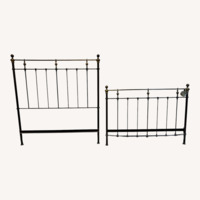 Charles P. Rogers Charleston Wrought Iron Bed