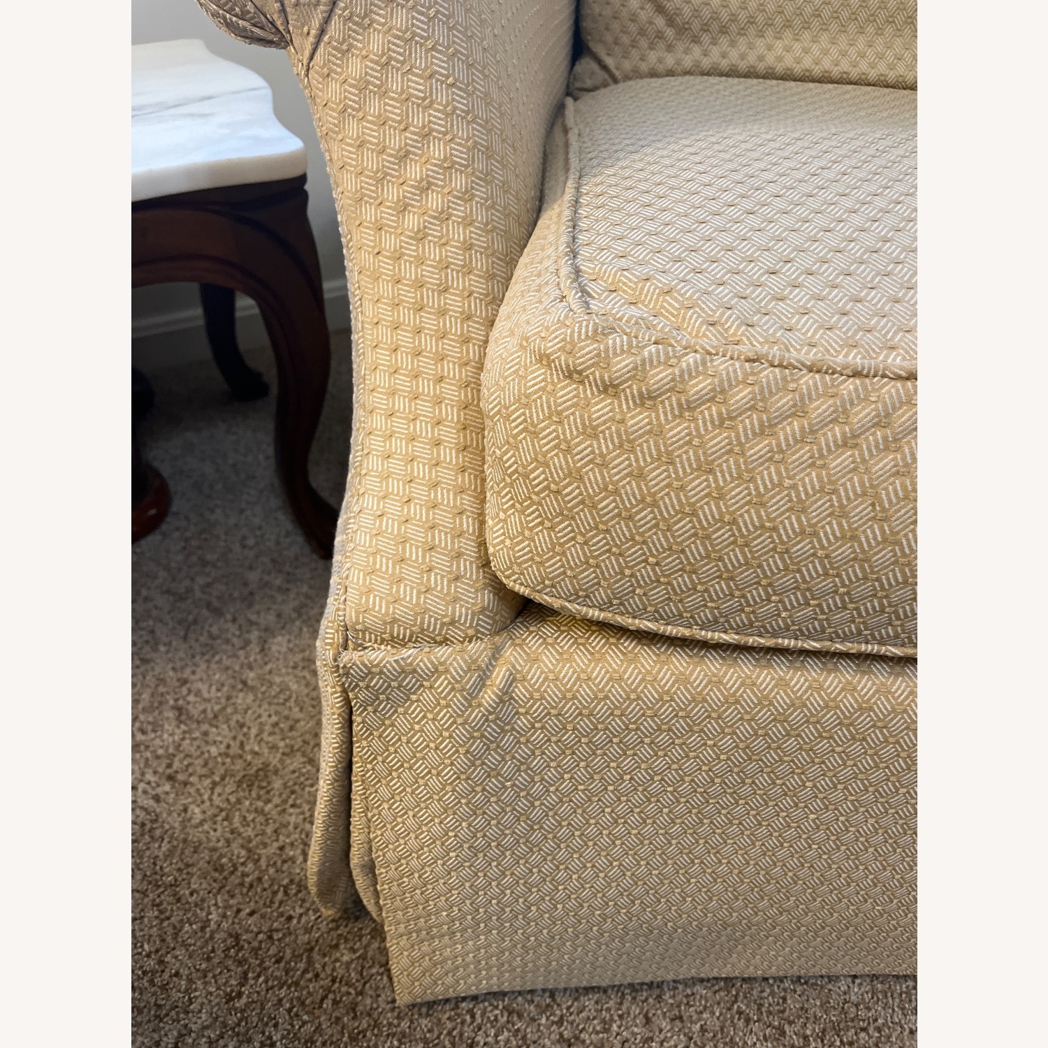 Jessica Charles Maddy Natural Fabric Armchairs - image-4