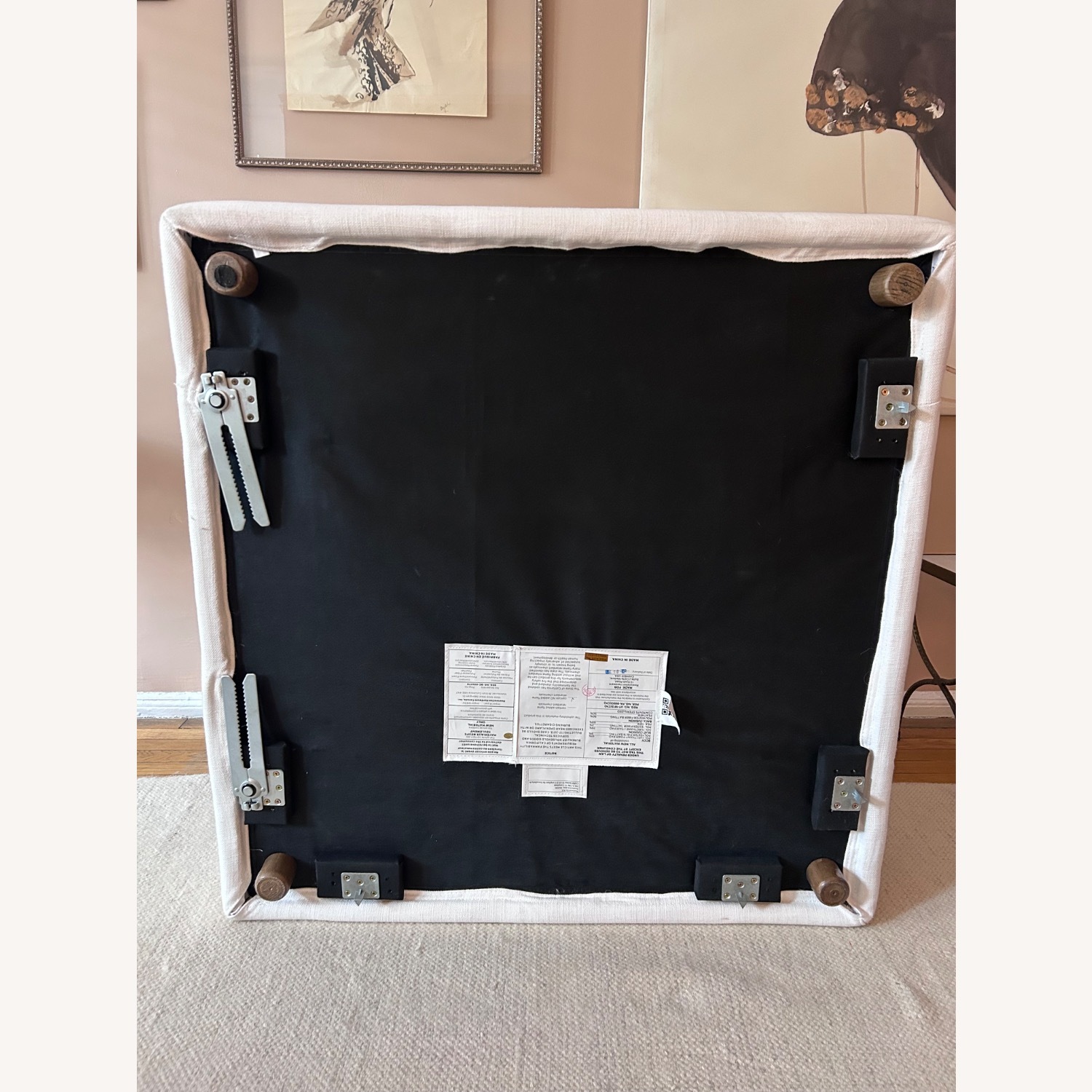 Restoration Hardware Cloud Armless Chair - image-8