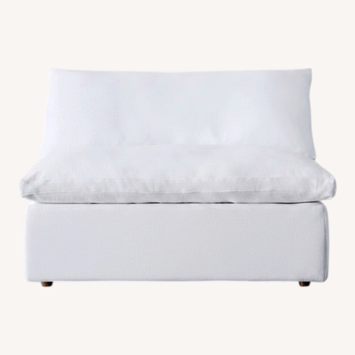 Used Restoration Hardware Cloud Armless Chair for sale on AptDeco