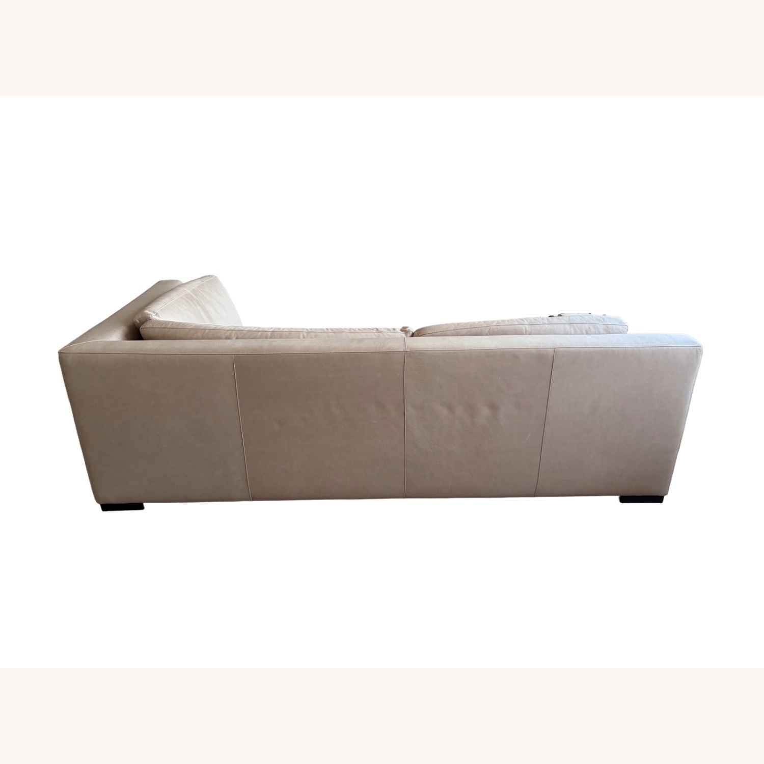 Restoration Hardware (Smoke Color) 2 Seat Sofa - image-4