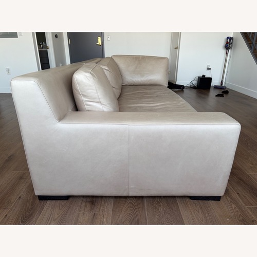Used Restoration Hardware (Smoke Color) 2 Seat Sofa for sale on AptDeco