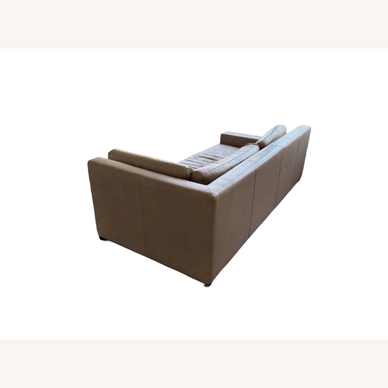 Restoration Hardware (Smoke Color) 2 Seat Sofa - image-2