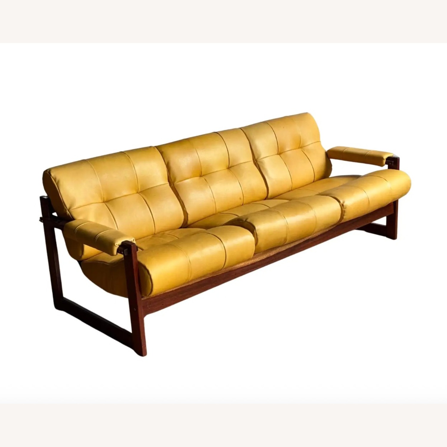 Percival Lafer Furniture Yellow 3+ Seater Sofa - image-1