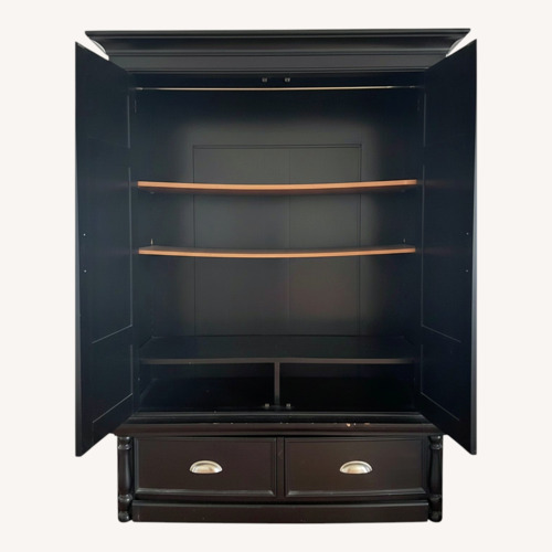 Used Black Armoire for sale on AptDeco