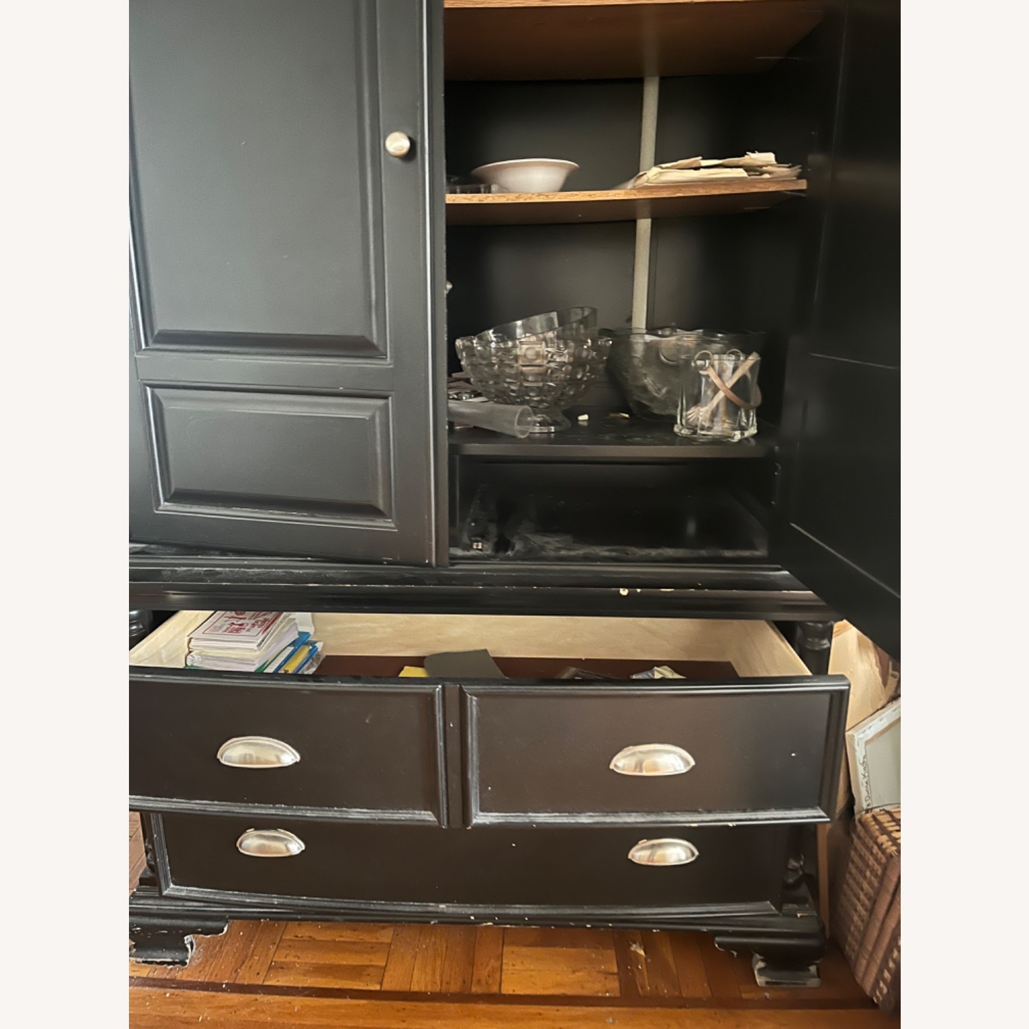 Black Armoire - image-1