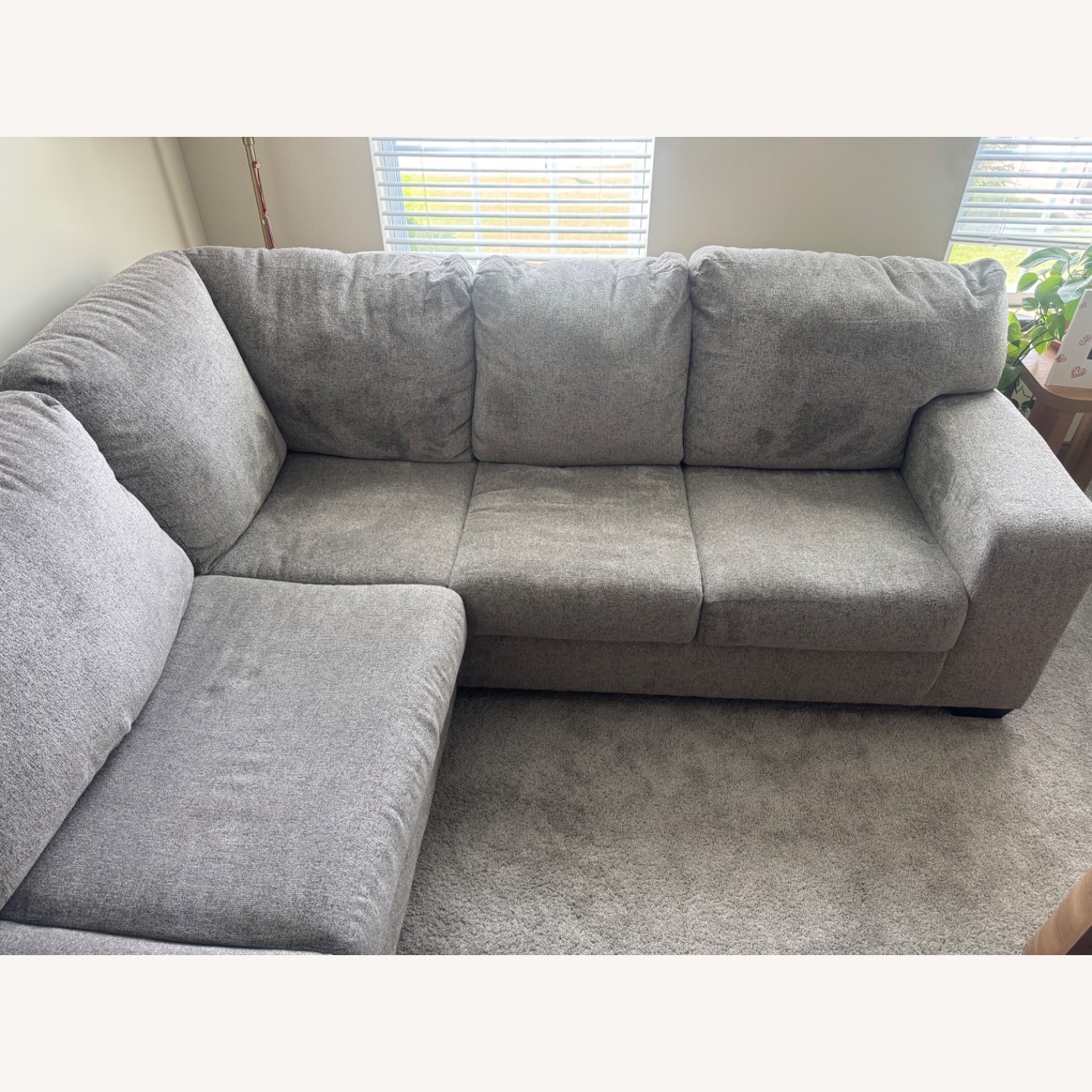 C Light Gray 3+ Piece Sectional - image-3