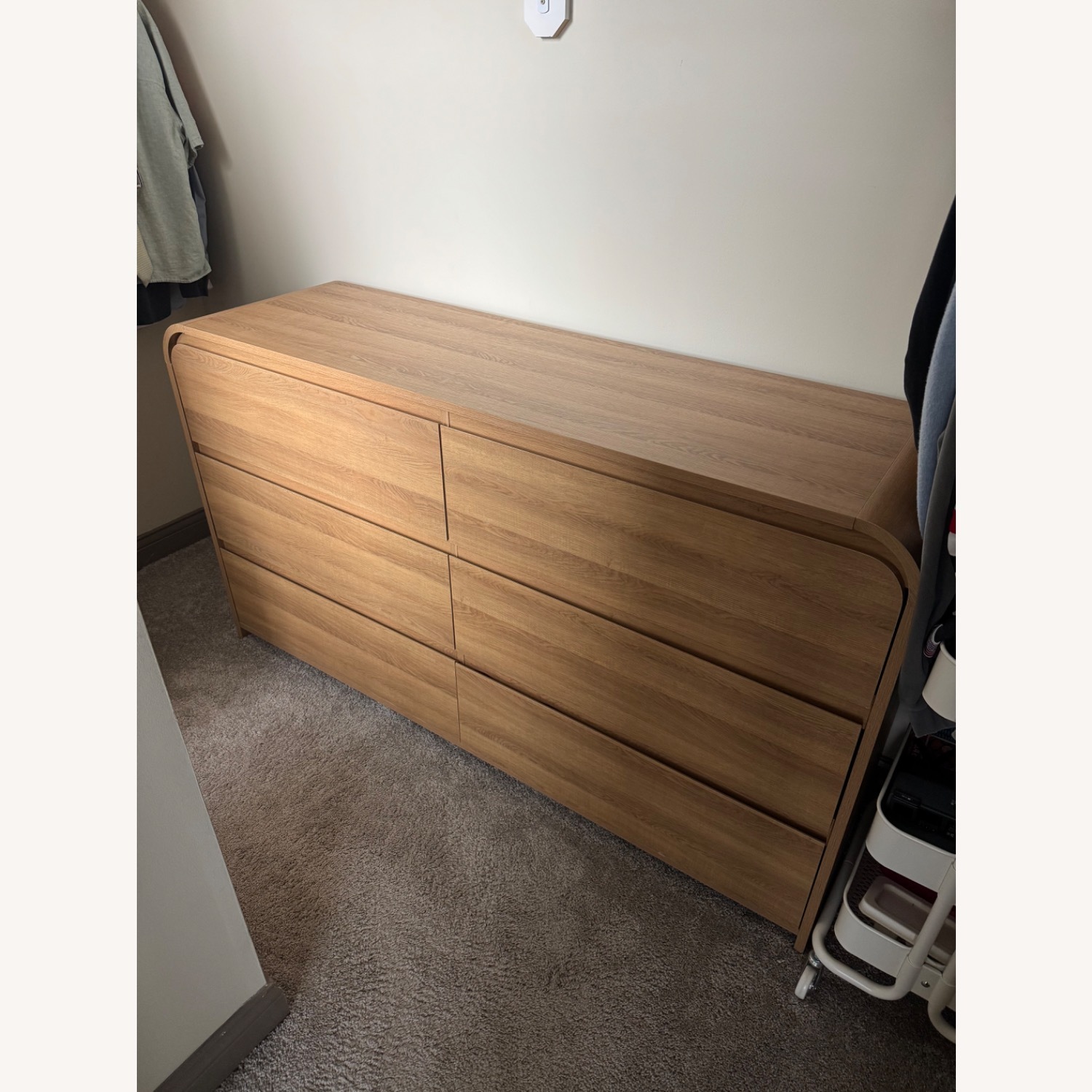 Better Homes and Gardens Light Brown Wood Dresser - image-1