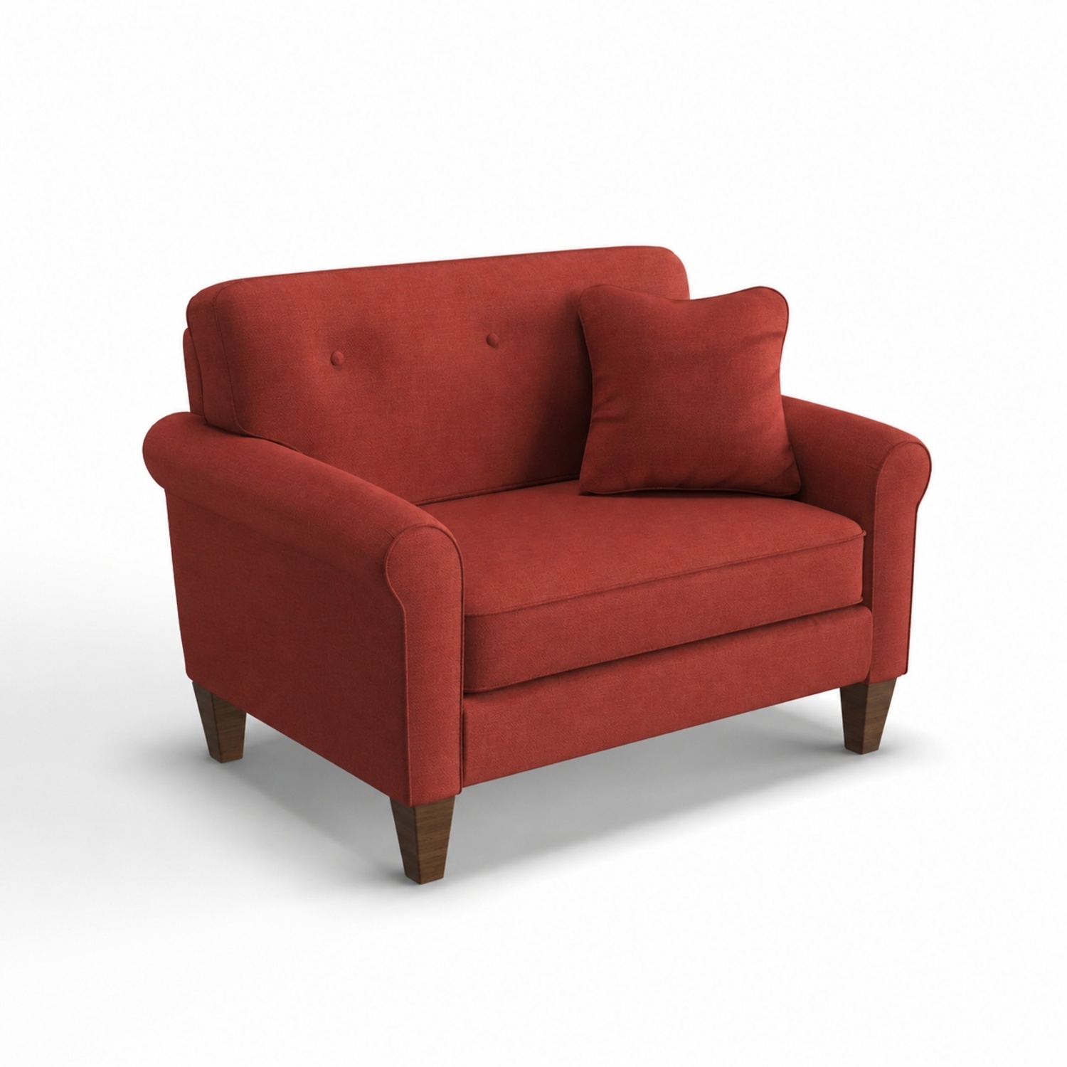 2 La-Z-Boy Laurel Chair and Half W Matching Ottoman - image-7