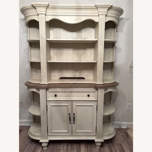 Used Raymour & Flanigan White Sideboard for sale on AptDeco