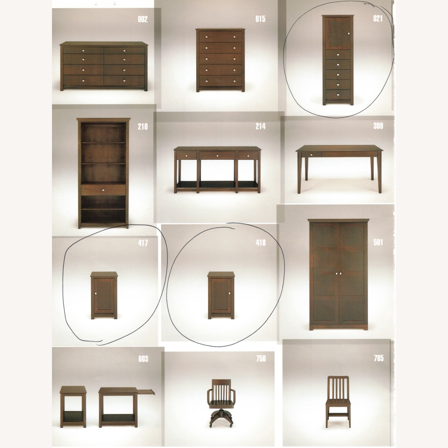 Bernhardt Arbor Hill Brown Wood Lingerie Dresser - image-3
