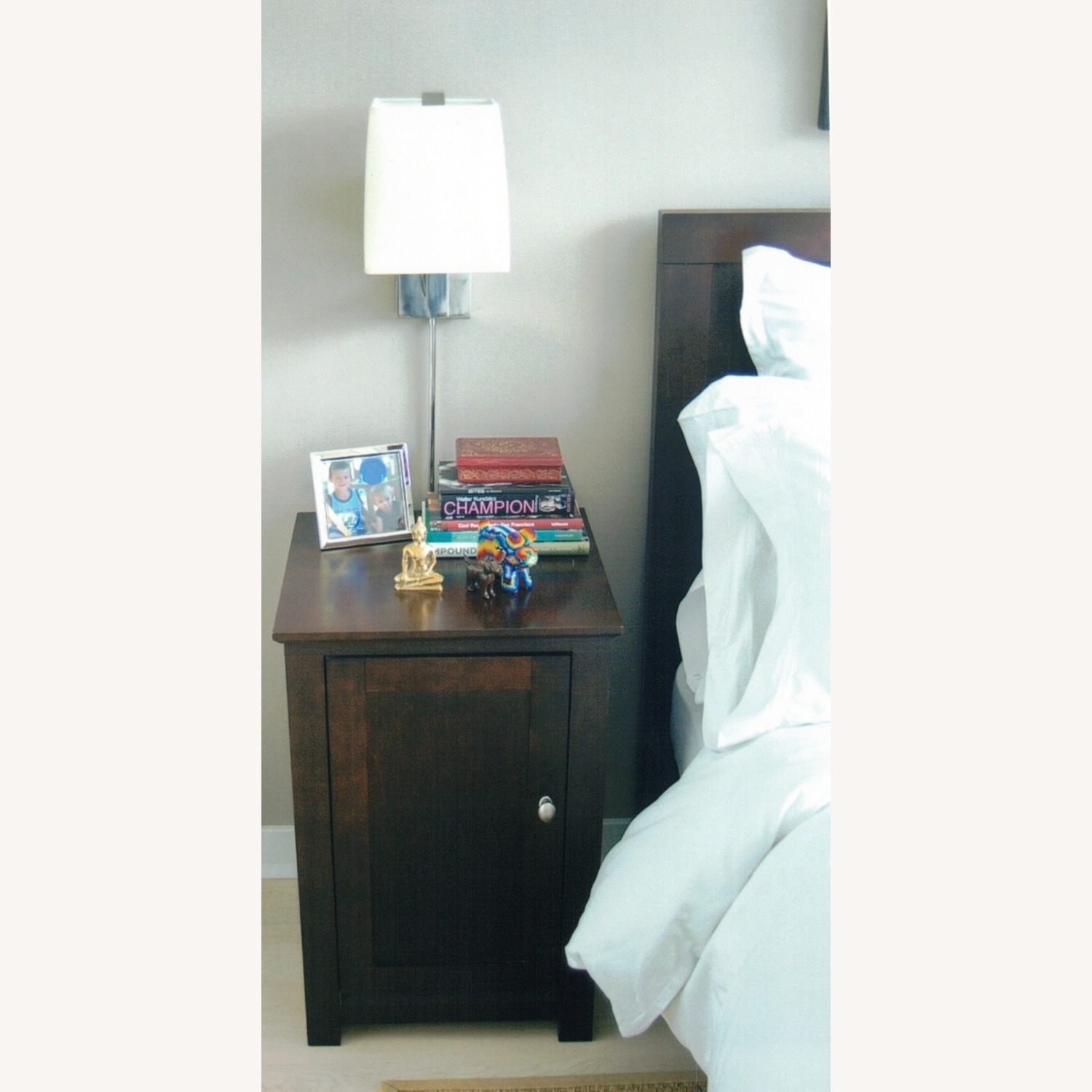 Bernhardt Arbor Hill Dark Brown Wood Nightstands - image-2