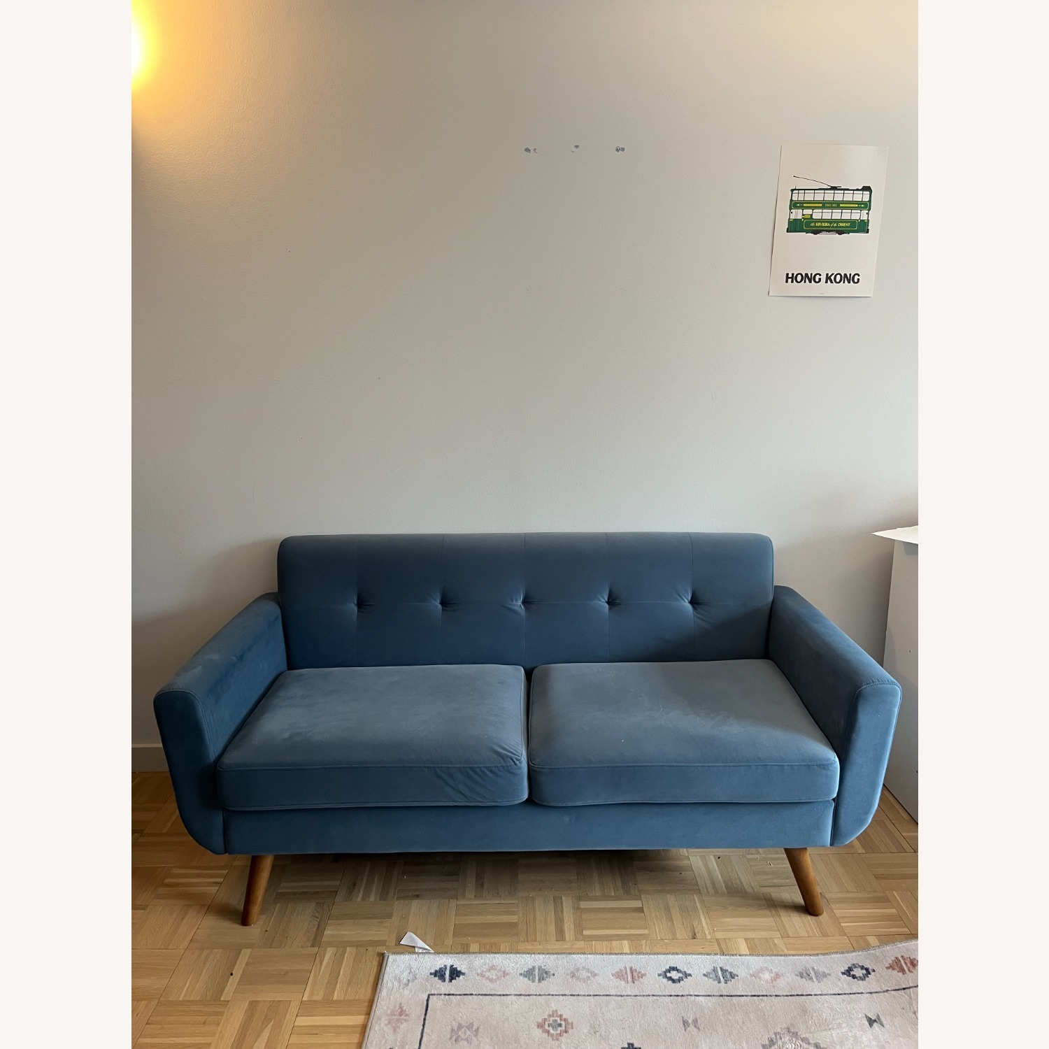 Jadier 66" Upholstered Loveseat Square Sofa - image-2