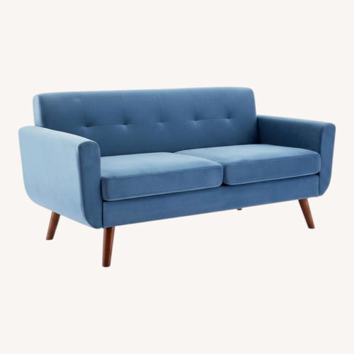 Used Jadier 66" Upholstered Loveseat Square Sofa for sale on AptDeco