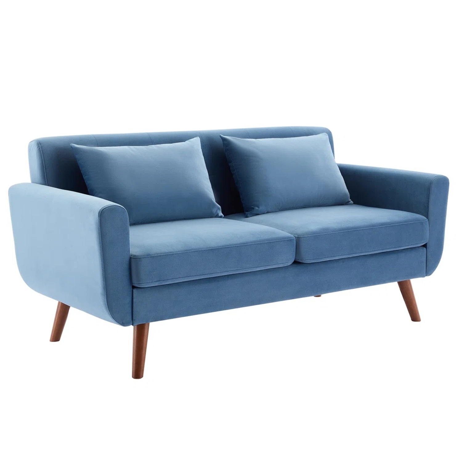 Jadier 66" Upholstered Loveseat Square Sofa - image-5