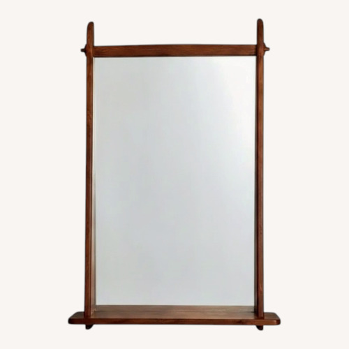 Used Vintage Wall Mirror With Shelf for sale on AptDeco
