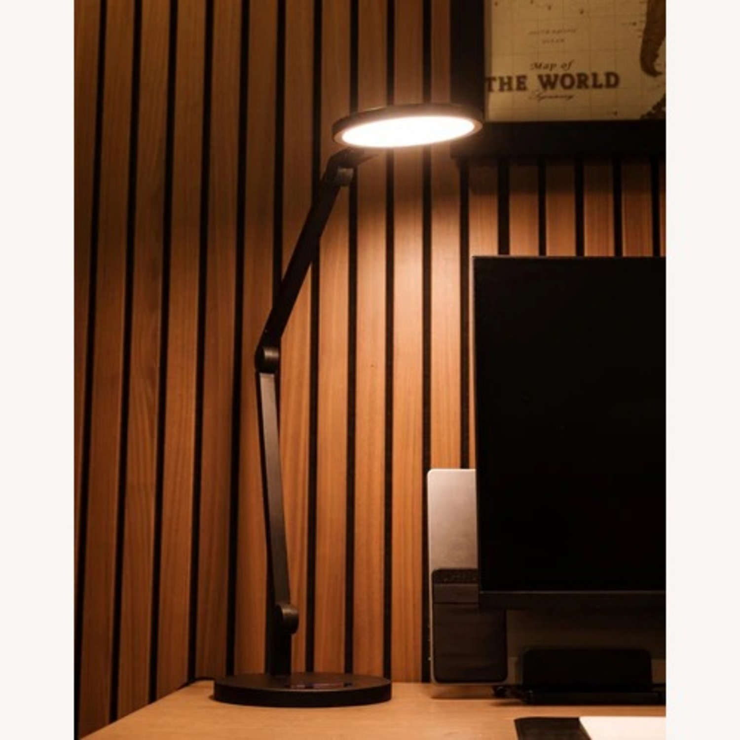 Edge 2.0 Black Metal Table Lamp - image-4