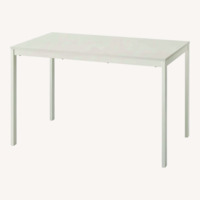 IKEA VIHALS White Dining Table