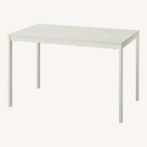 Used IKEA VIHALS White Dining Table for sale on AptDeco