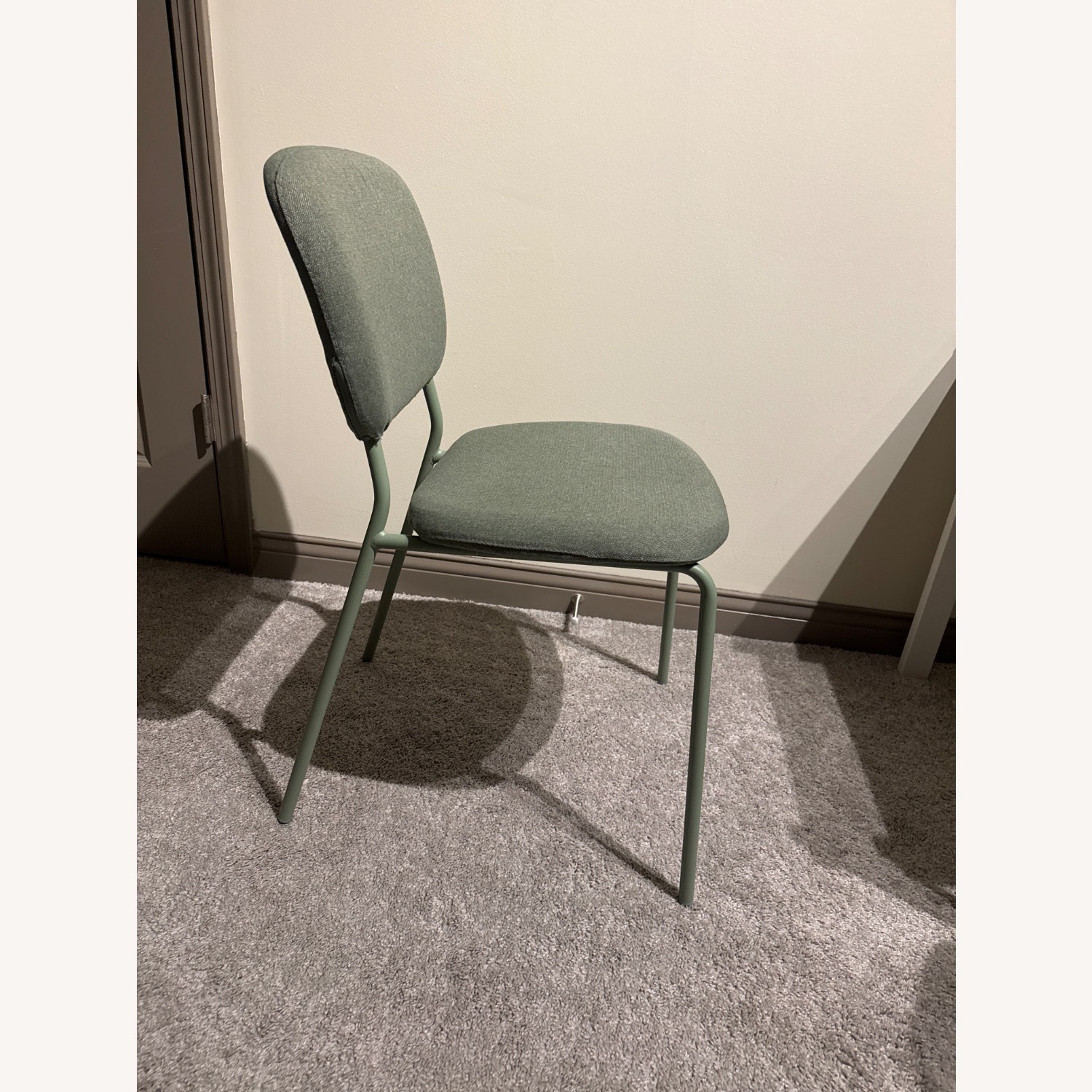 IKEA Vihals Green Fabric Dining Chair - image-3