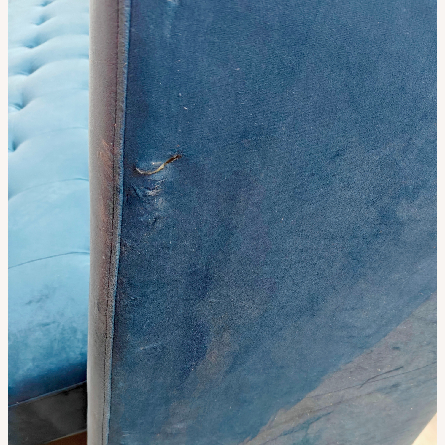 Blue Sleeper Sofa - image-3