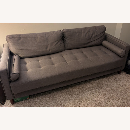 Used Garren 75.6'' Square Arm Tufted Sofa for sale on AptDeco