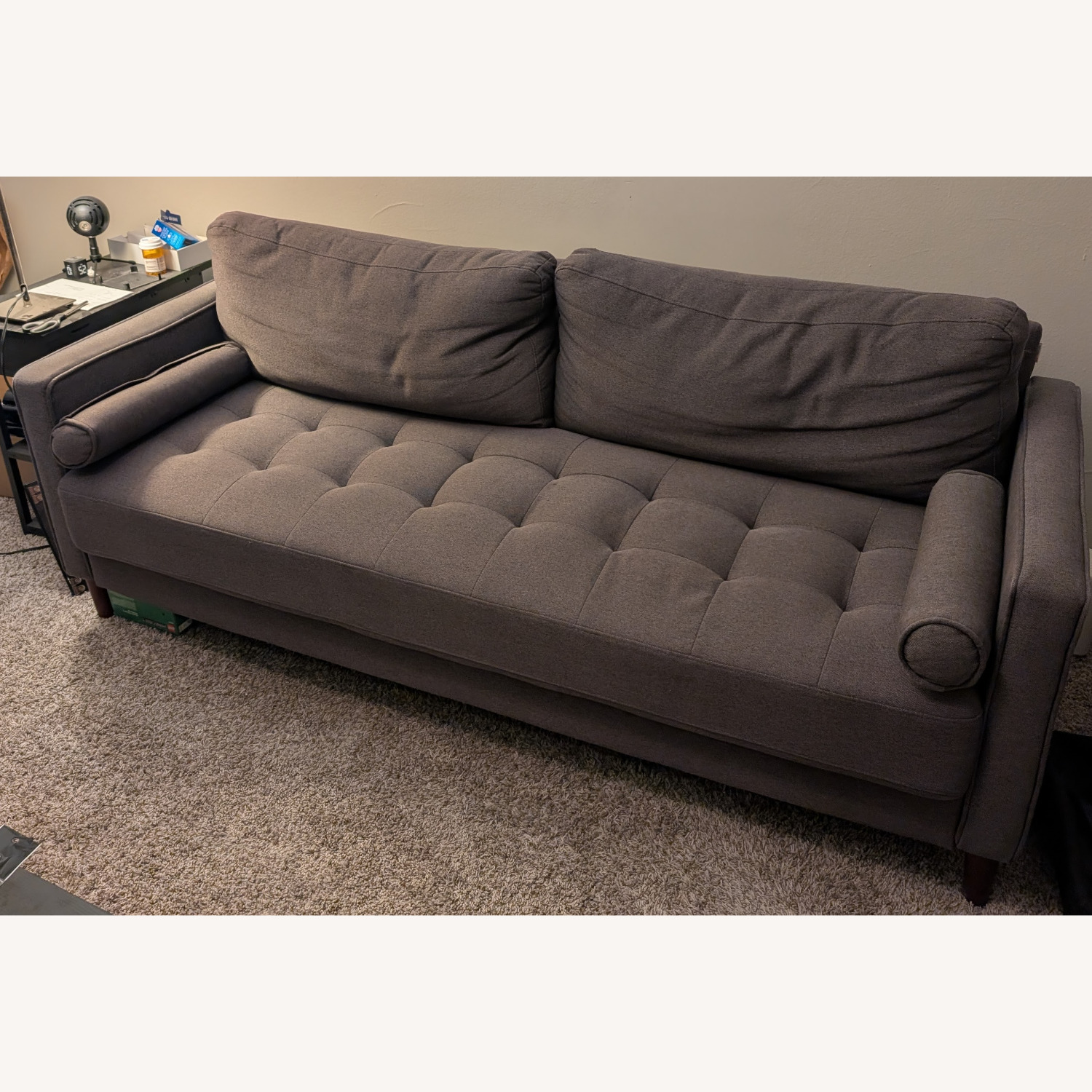 Garren 75.6'' Square Arm Tufted Sofa - image-2