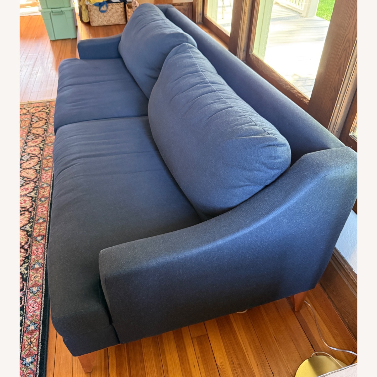 Joybird Price Blue 3+ Seater Sofa - image-2