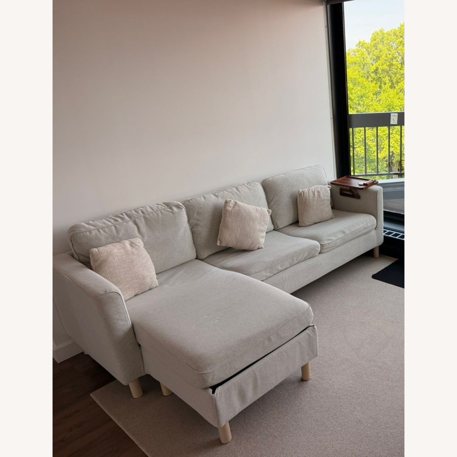IKEA SALTSJÖBADEN Sofa with Chaise - image-2