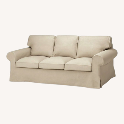 Used IKEA Uppland Natural 3+ Seater Sofa for sale on AptDeco