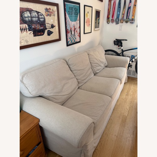 Used IKEA Uppland Natural 3+ Seater Sofa for sale on AptDeco
