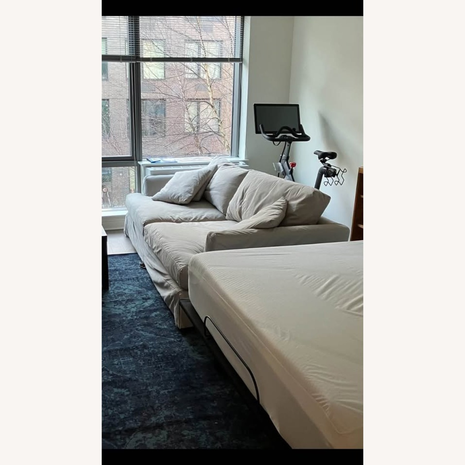 ABC Carpet and Home Cotton 3+ Seater Sofa - image-2