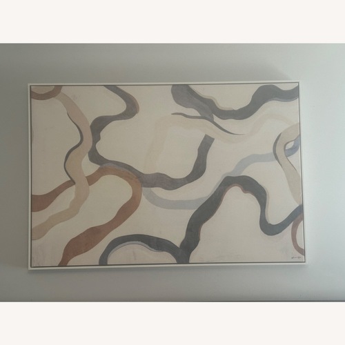 Used West Elm Paths of Life Framed Wall Art for sale on AptDeco
