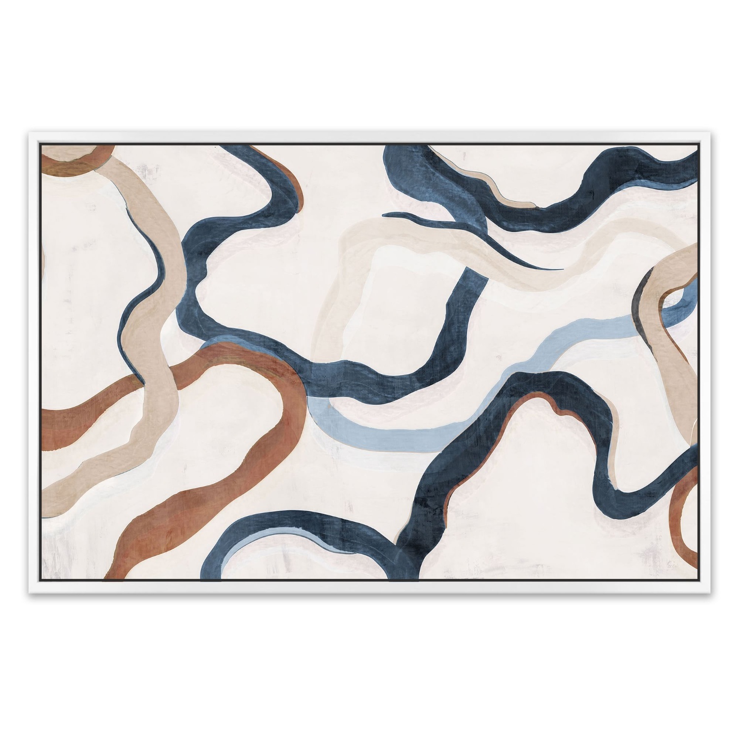 West Elm Paths of Life Framed Wall Art - image-4
