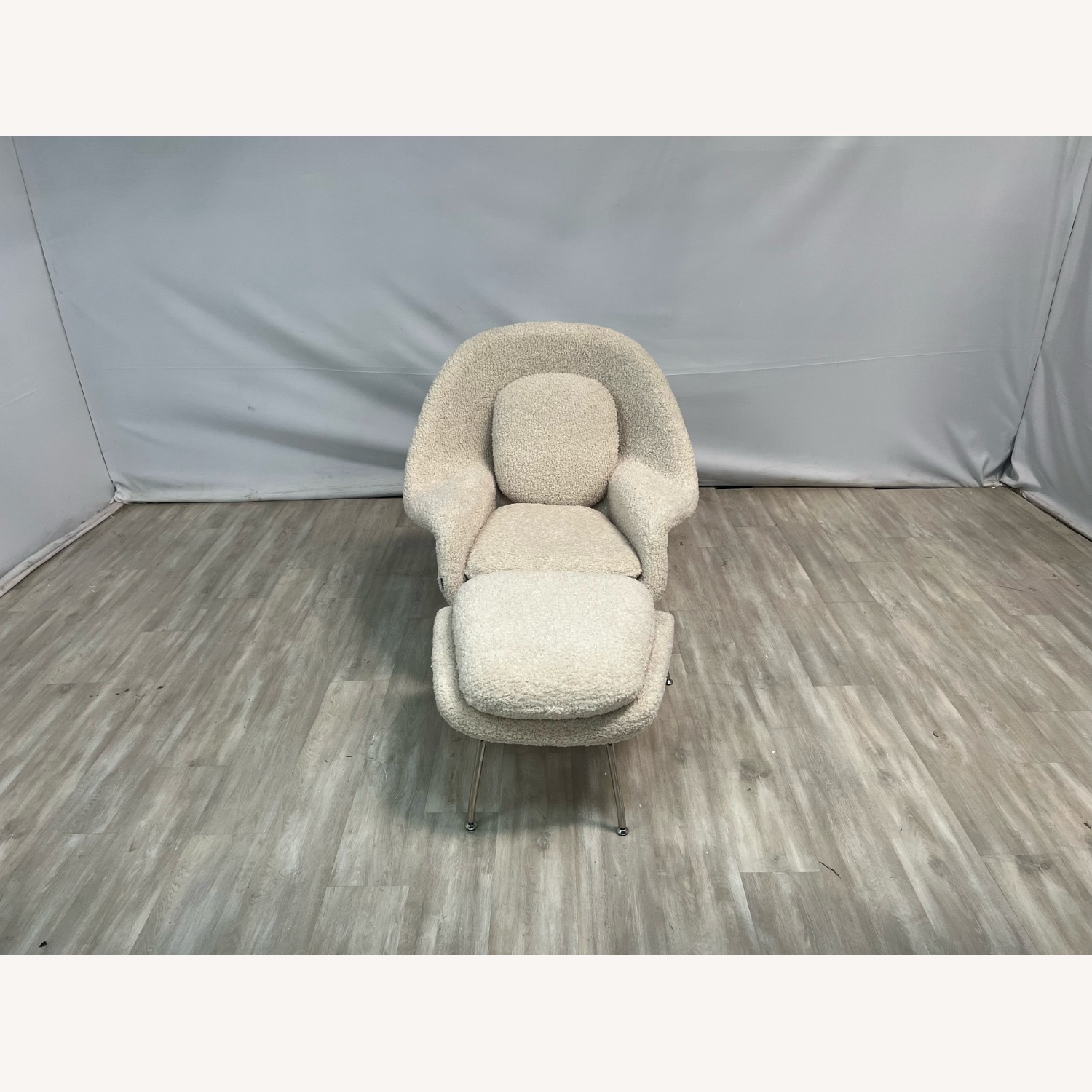 Rove Concepts Womb Chair and Ottoman - image-1
