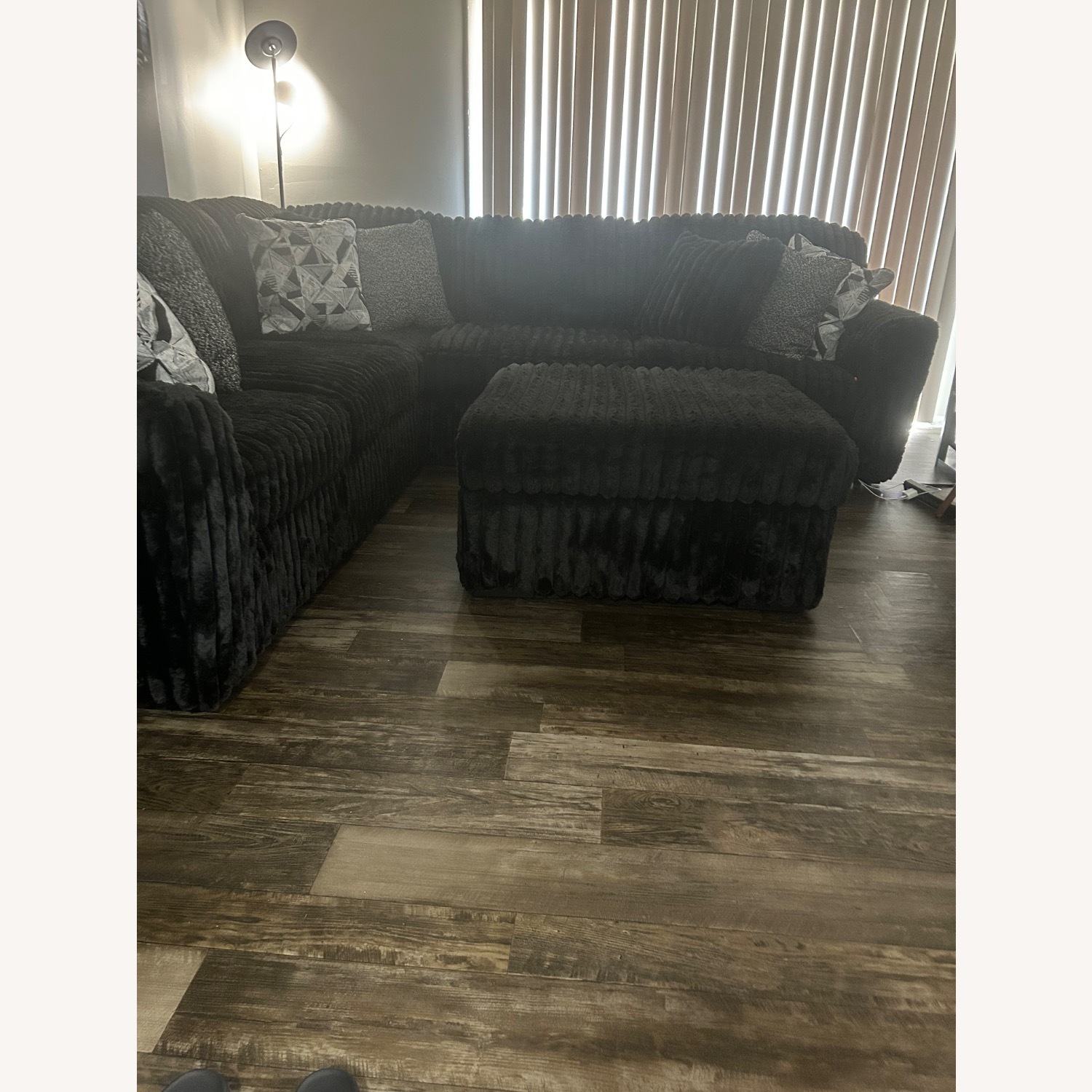 Ashley Furniture Midnight-Madness 3-Piece Sectional - image-2