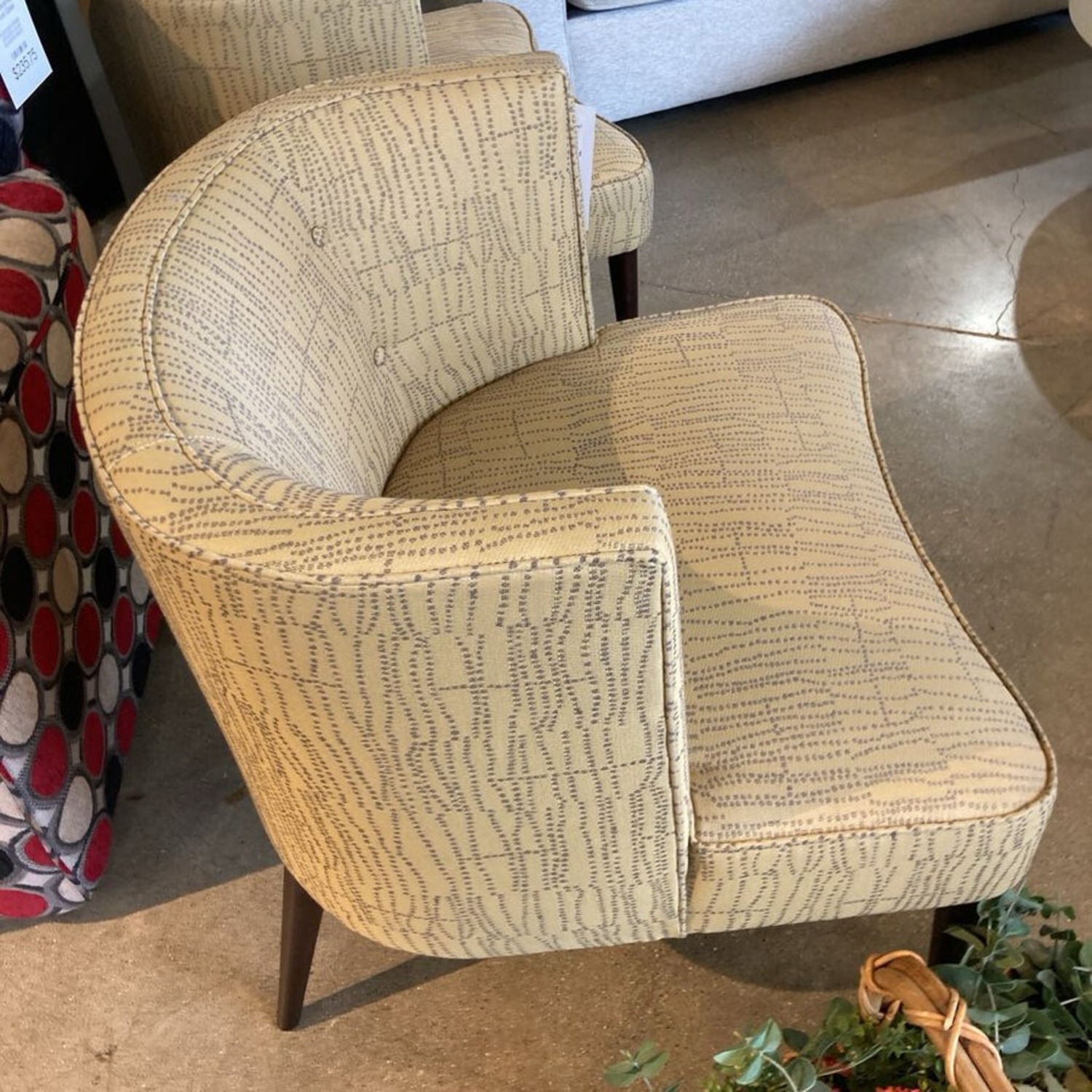 Room & Board Curved Back Armless Chloe Chair - image-10