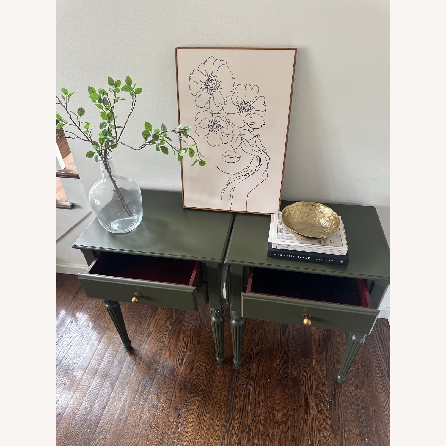 Vintage The Bombay Company Nightstands - image-4