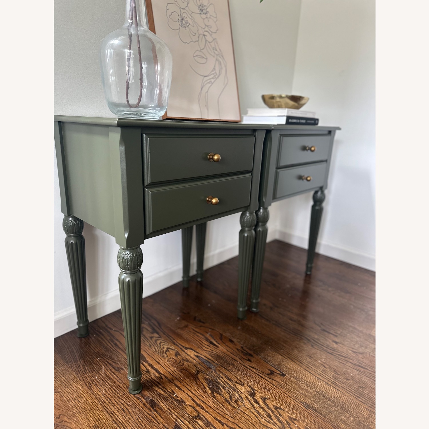 Vintage The Bombay Company Nightstands - image-5