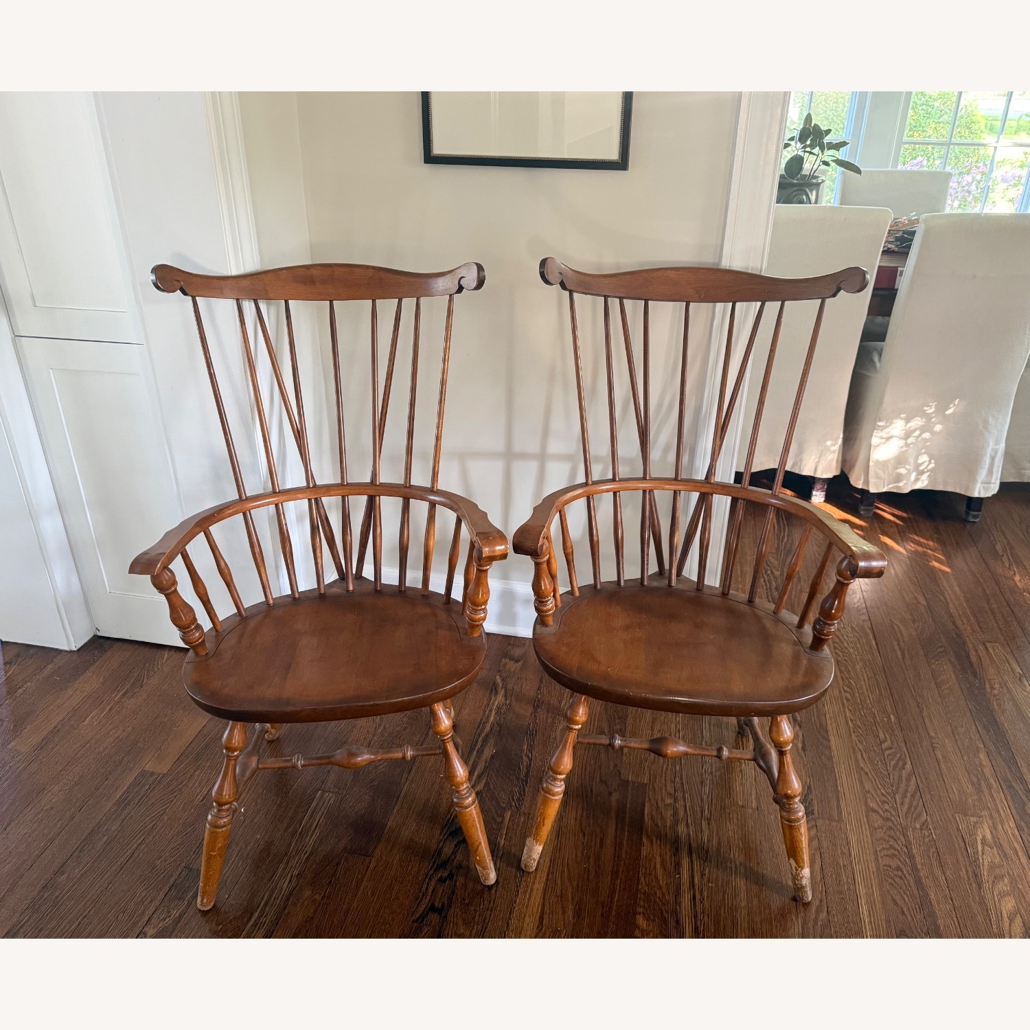 Nichols & Stone Windsor Armchairs - image-1