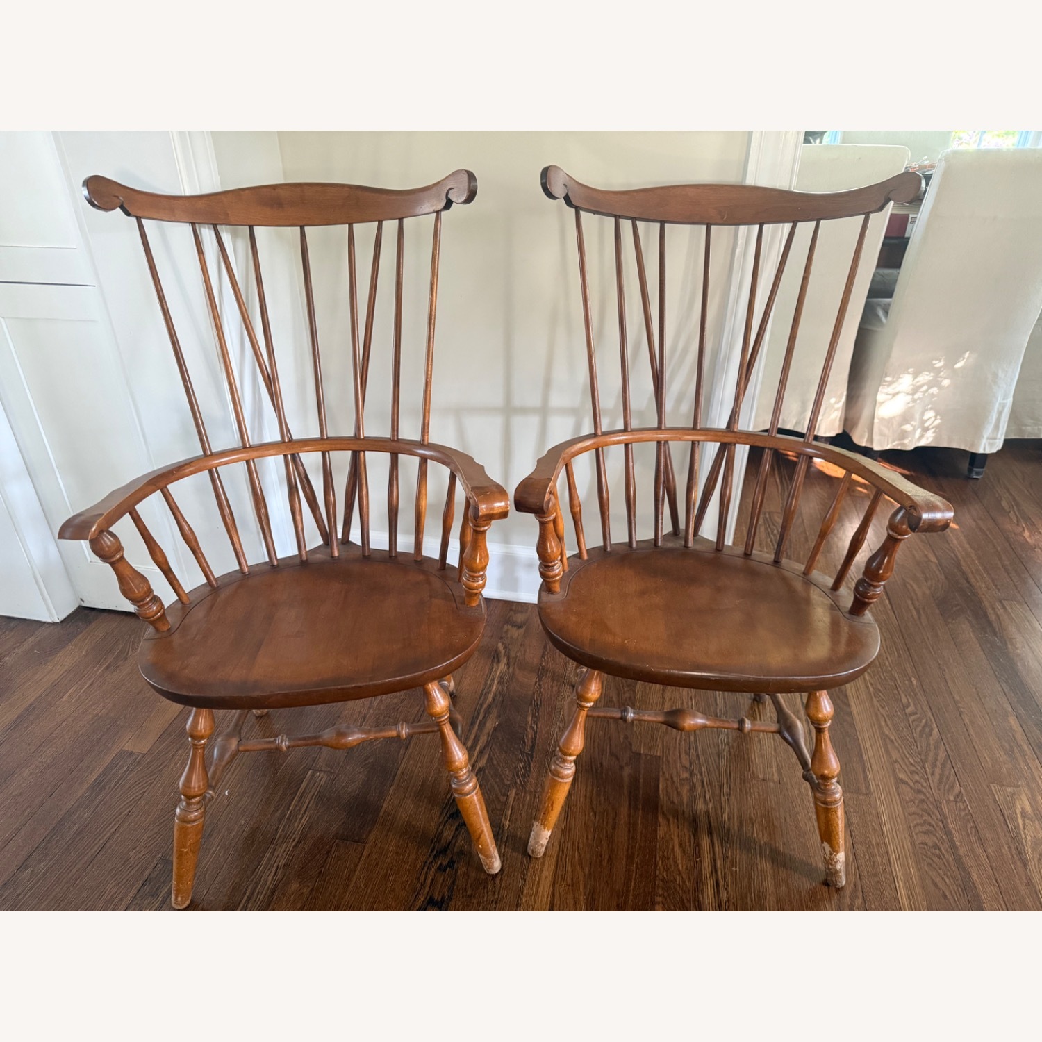 Nichols & Stone Windsor Armchairs - image-8