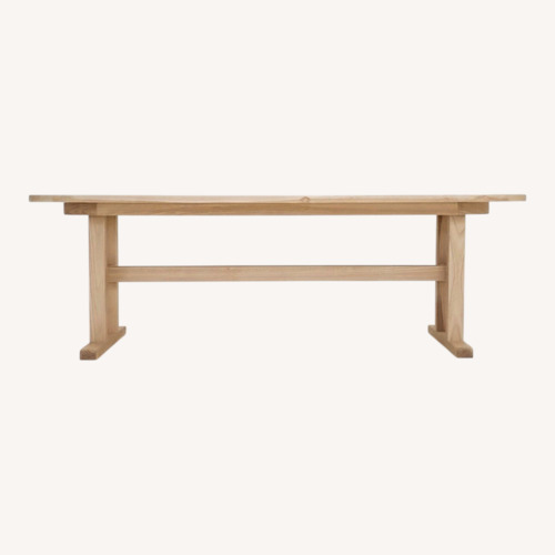 Used Solid White Oak Table for sale on AptDeco
